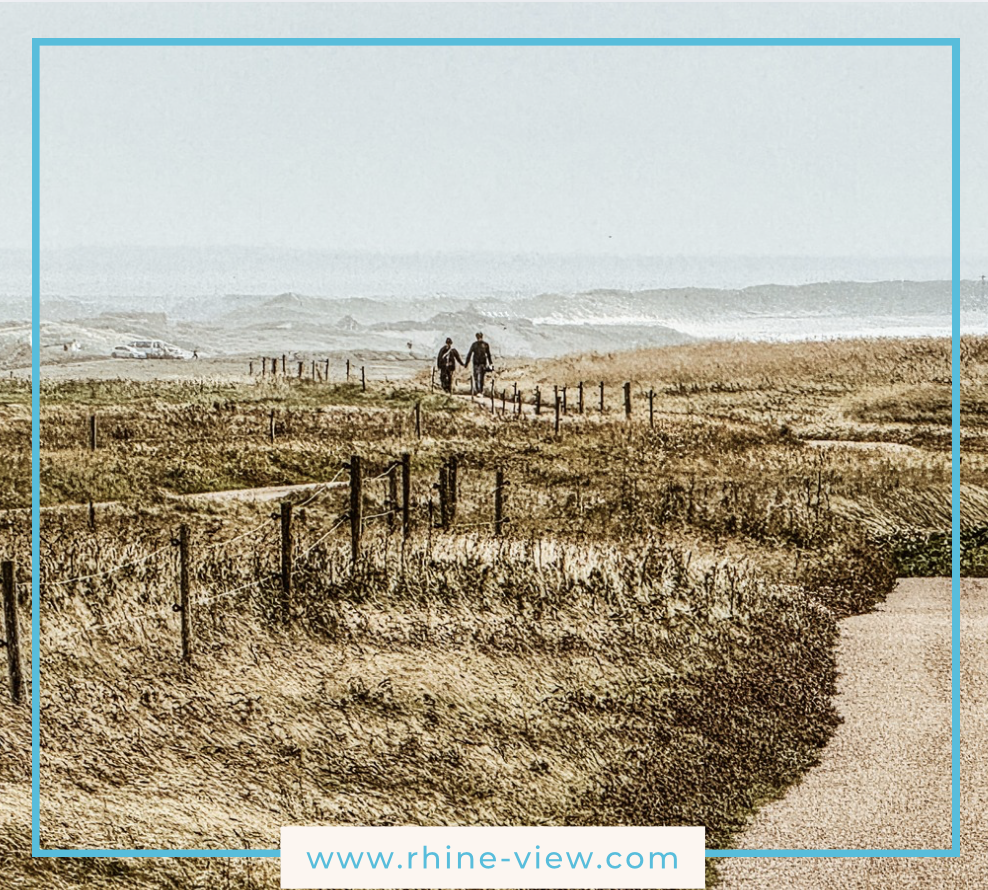 Geradeaus zum starken Bild